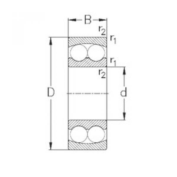 Bearing 1303 NKE #1 image