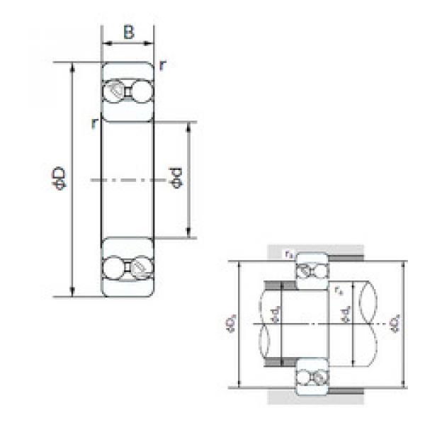 Bearing 1200 NACHI #1 image