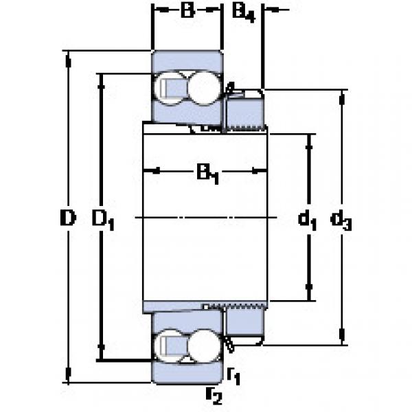 Bearing 2205 EKTN9 + H 305 SKF #1 image