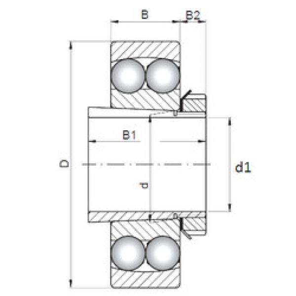 Bearing 1204K+H204 CX #1 image