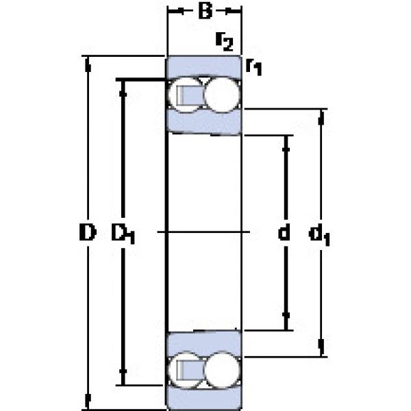 Bearing 1216 K SKF #1 image