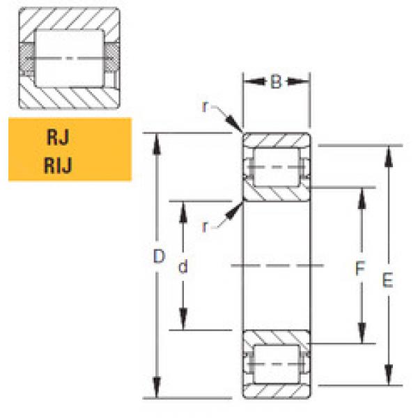 المحامل 100RIJ433 Timken #1 image