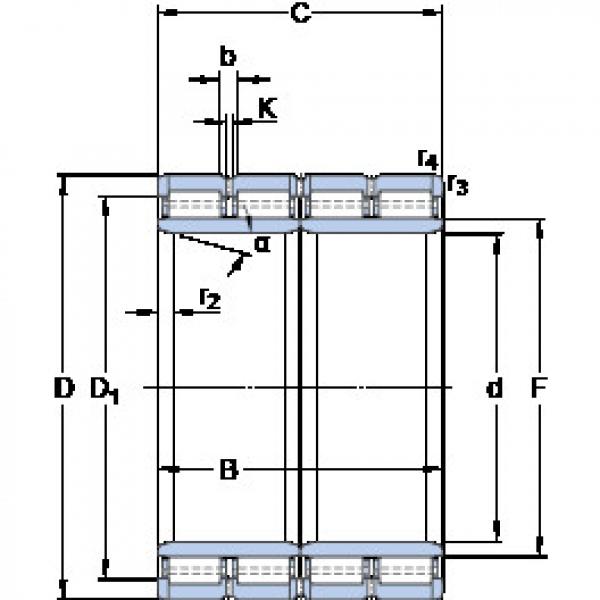 المحامل 316043 SKF #1 image