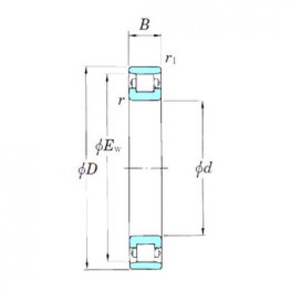 المحامل N1017 KOYO #1 image