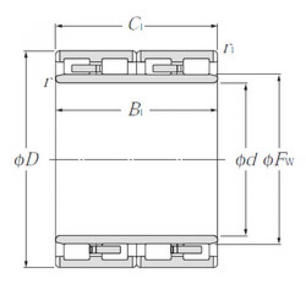 المحامل 4R4430 NTN #1 image