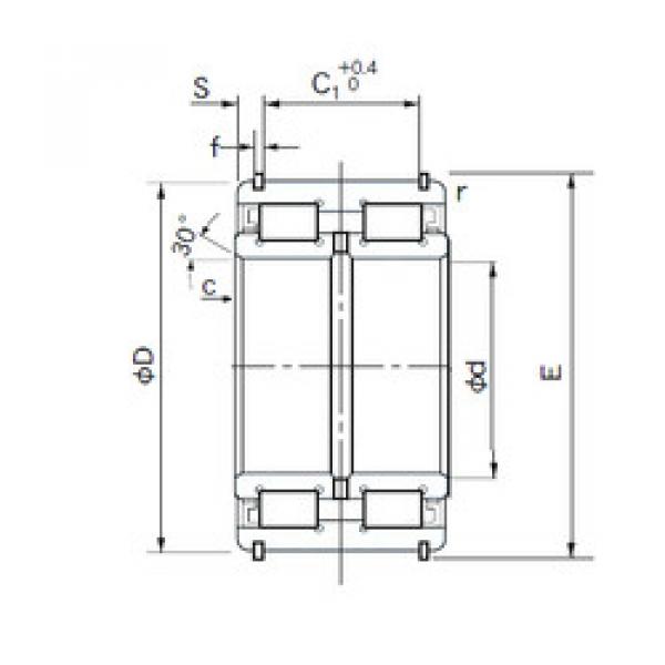 المحامل E5040NR NACHI #1 image