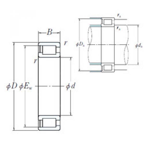 المحامل NCF2964V NSK #1 image