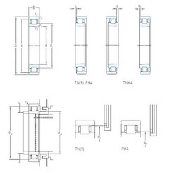 المحامل N 1011 KPHA/HC5SP SKF #1 image