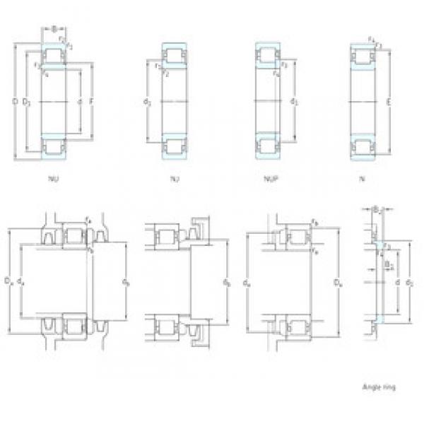 المحامل NU2318ECP SKF #1 image