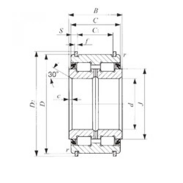 المحامل NAS 5072UU IKO #1 image