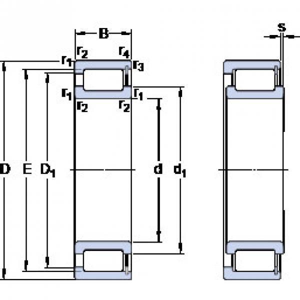 المحامل NCF 3038 CV SKF #1 image