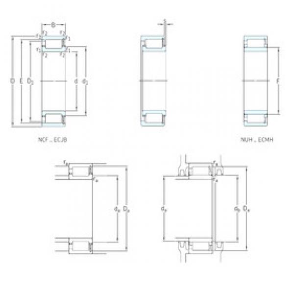 المحامل NUH2336ECMH/PEX SKF #1 image