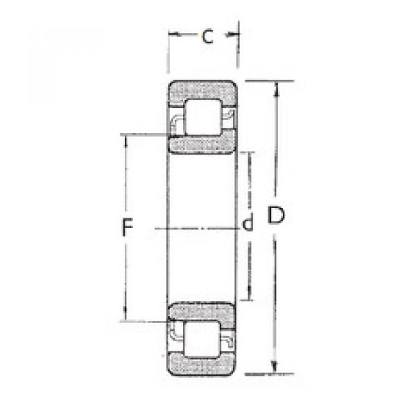 المحامل NJ2208 FBJ #1 image