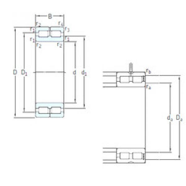 المحامل NNC4914CV SKF #1 image