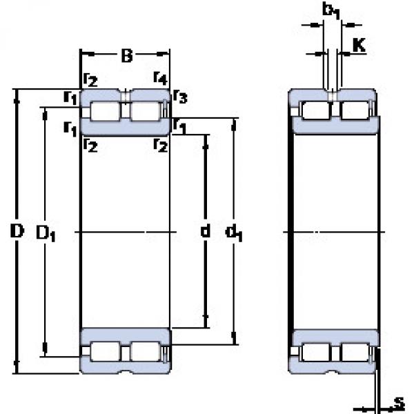 المحامل NNCF 5018 CV SKF #1 image