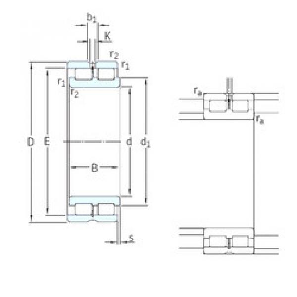 المحامل NNCL4926CV SKF #1 image