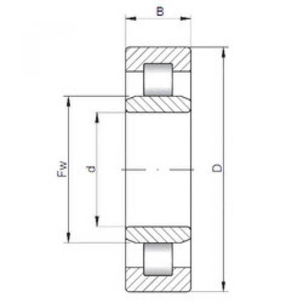 المحامل NU2206 E CX #1 image