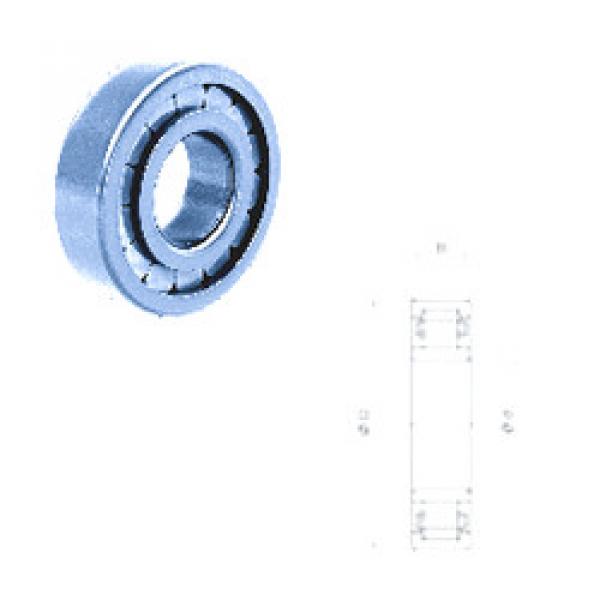 المحامل NU208FMN/C3 Fersa #1 image