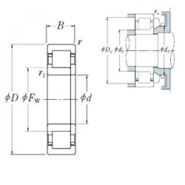 المحامل NUP 409 NSK #1 image