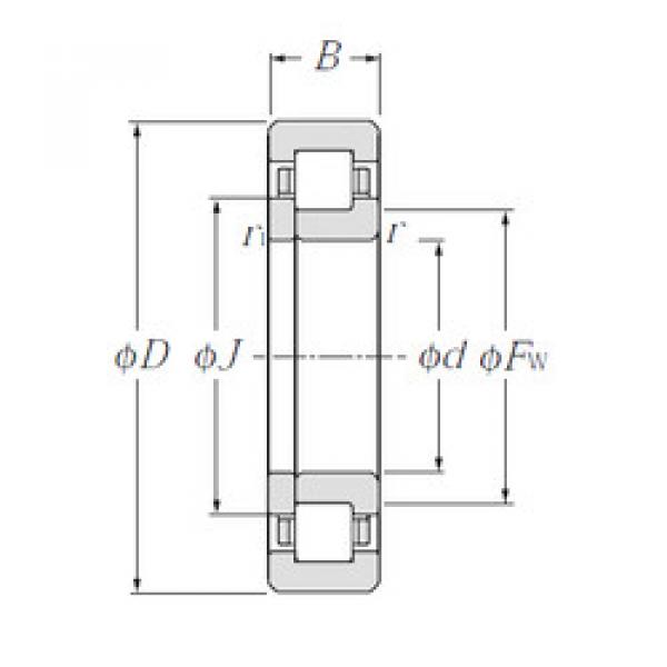 المحامل NUP312E CYSD #1 image