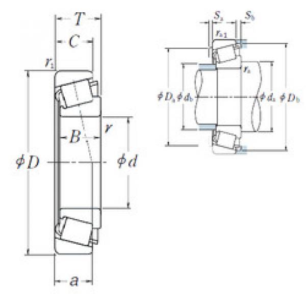 المحامل HR30203J NSK #1 image