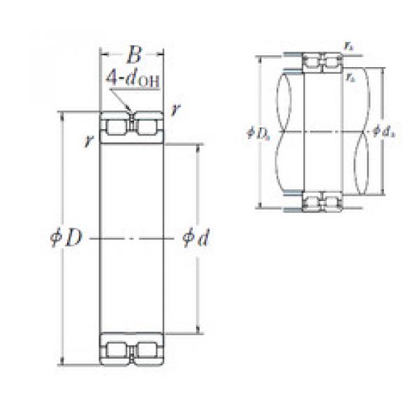 المحامل RSF-4820E4 NSK #1 image