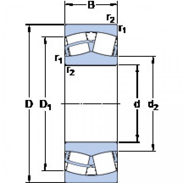 المحامل 21306 CC SKF #1 image