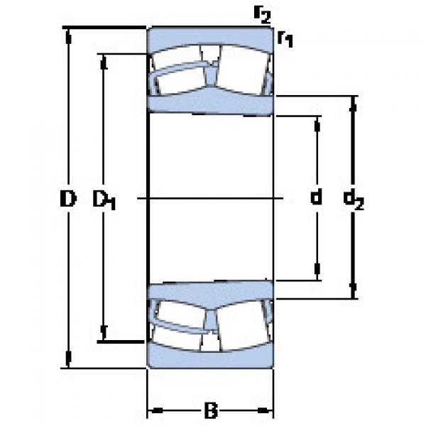 المحامل 21306 CCK SKF #1 image