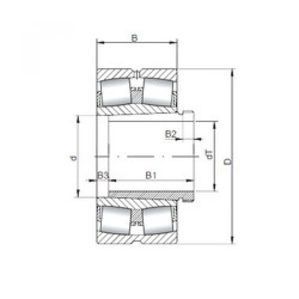 المحامل 240/710 K30CW33+AH240/710 CX #1 image