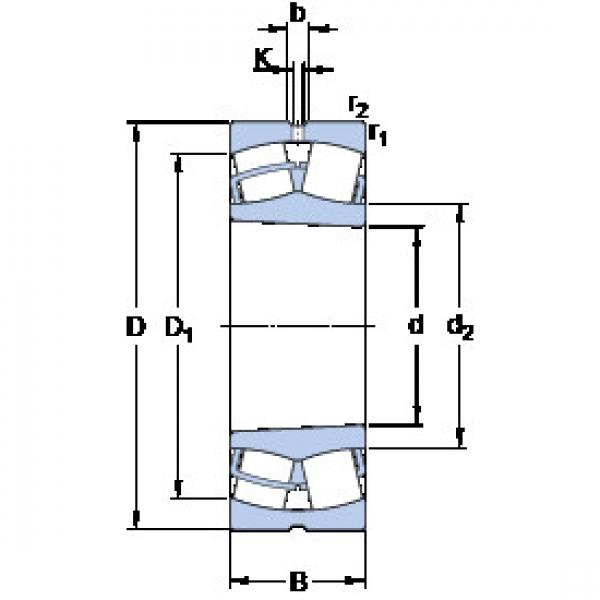 المحامل 22205 EK SKF #1 image