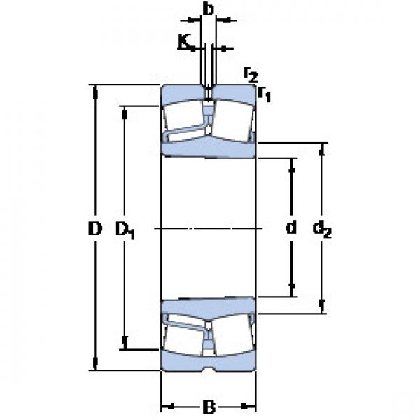 المحامل 22217 EK SKF #1 image