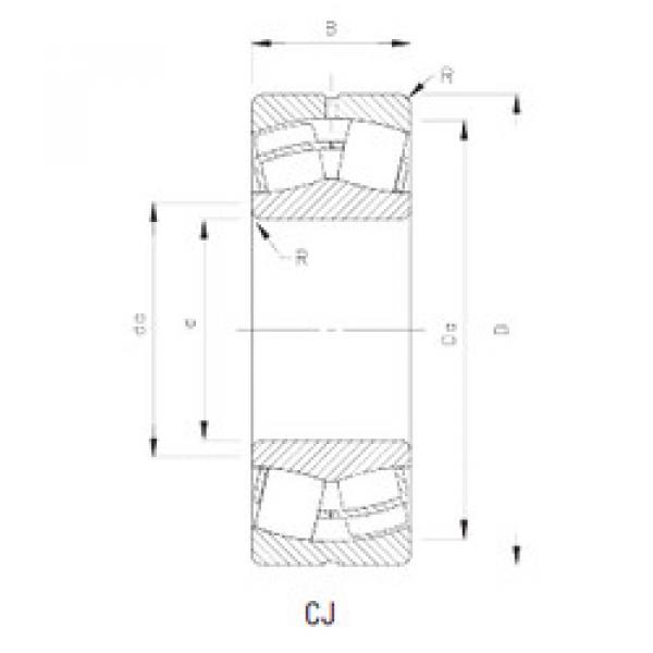 المحامل 22209CJ Timken #1 image