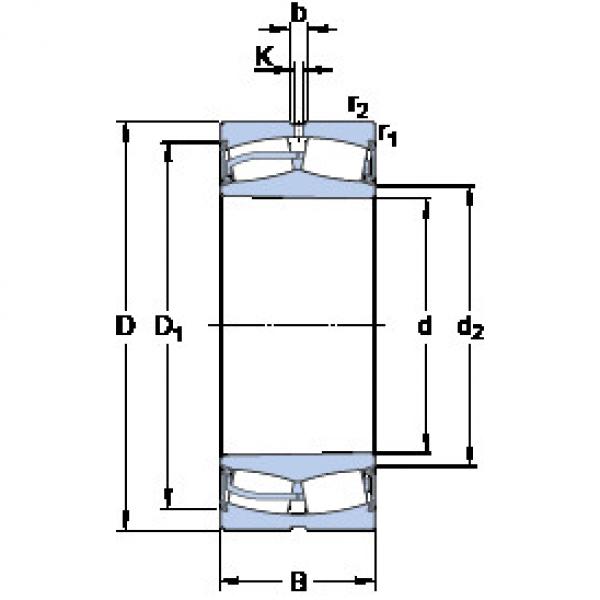 المحامل 22238-2CS5K/VT143 SKF #1 image