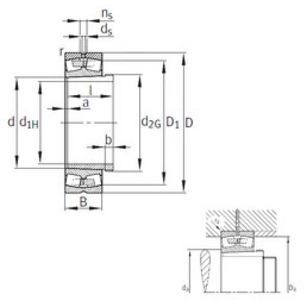 المحامل 23176-K-MB+AH3176G FAG #1 image