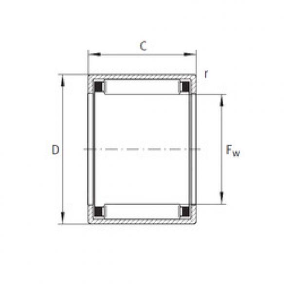 المحامل SCH117 INA #1 image