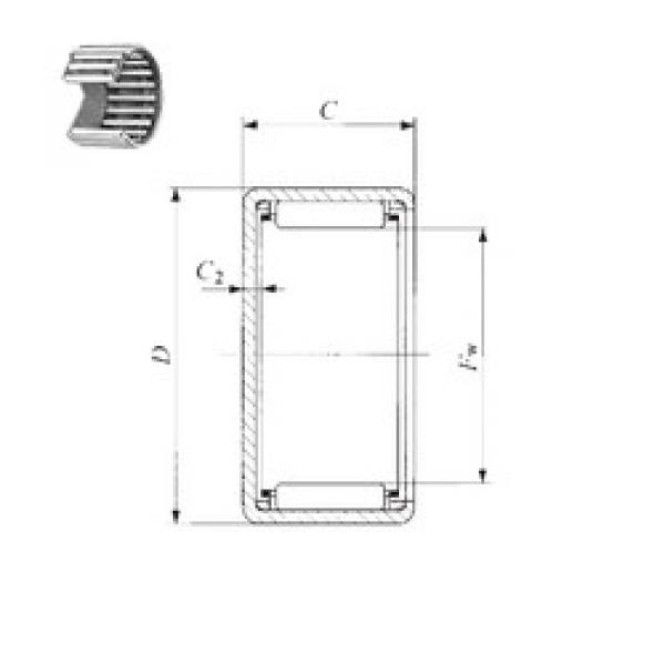 المحامل BHAM 1624 IKO #1 image