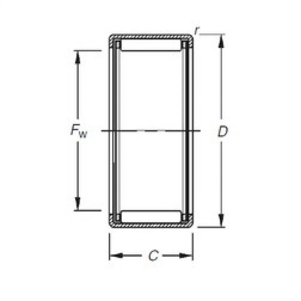 المحامل HK0509 Timken #1 image