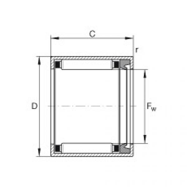 المحامل HK1012-RS INA #1 image