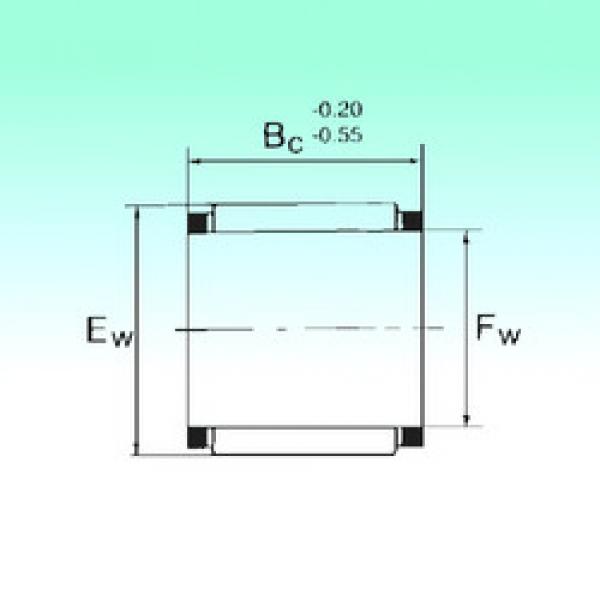 المحامل KBK 16x21x19 NBS #1 image