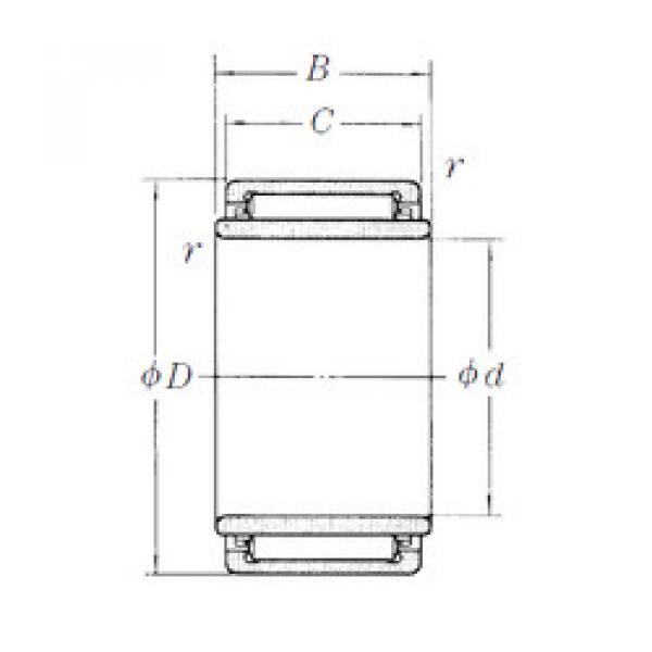 المحامل LM5030 NSK #1 image