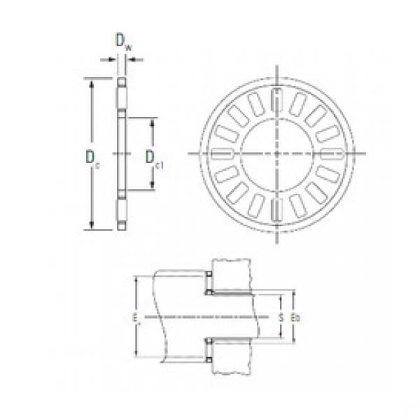 المحامل NTA-1625 KOYO #1 image