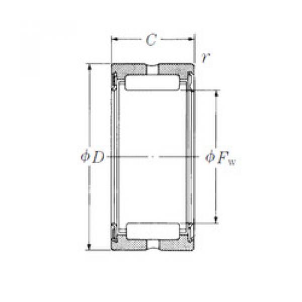 المحامل RNA49/48TT NSK #1 image