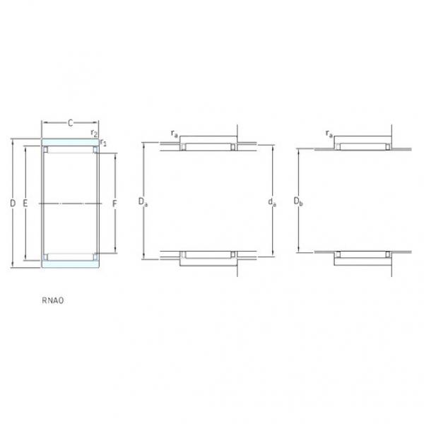 المحامل RNAO6x13x8TN SKF #1 image