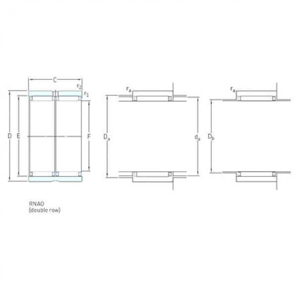 المحامل RNAO35x45x26 SKF #1 image