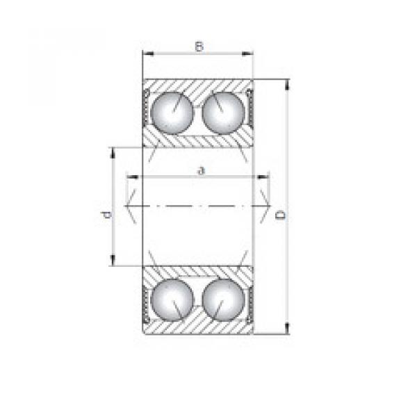 المحامل 3810-2RS ISO #1 image