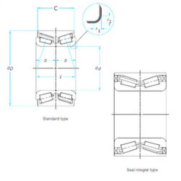 المحامل BTH-1132B SKF #1 image