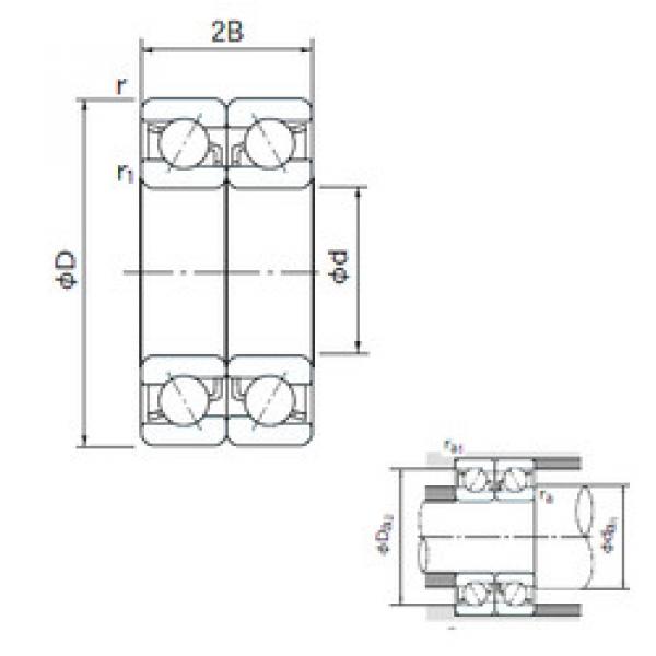 المحامل 7217BDB NACHI #1 image