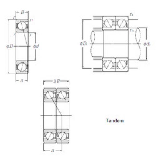 المحامل 7204DT NTN #1 image