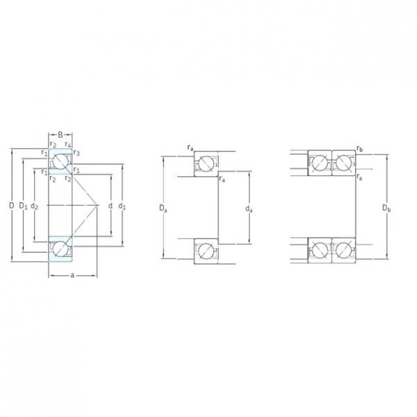 المحامل 7244BCBM SKF #1 image