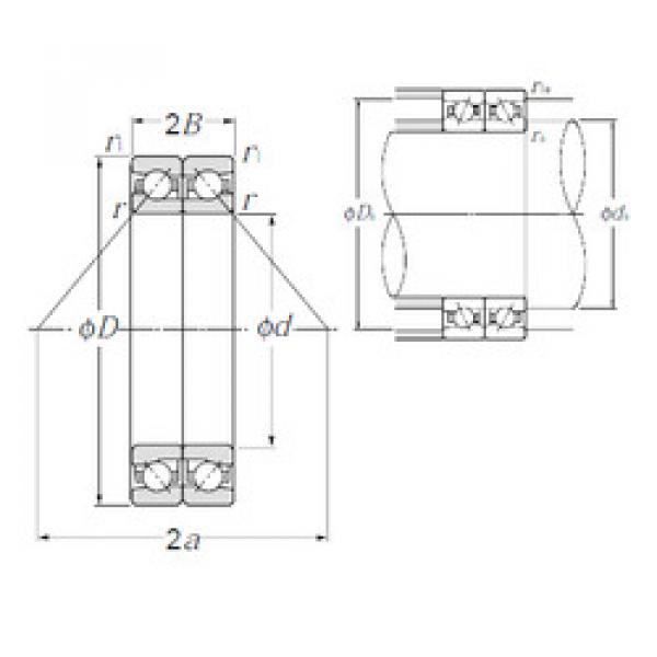 المحامل HTA010DB NTN #1 image